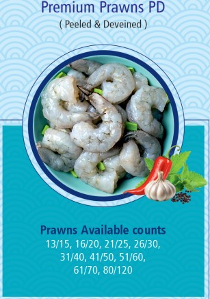 Peeled & Deveined Prawns